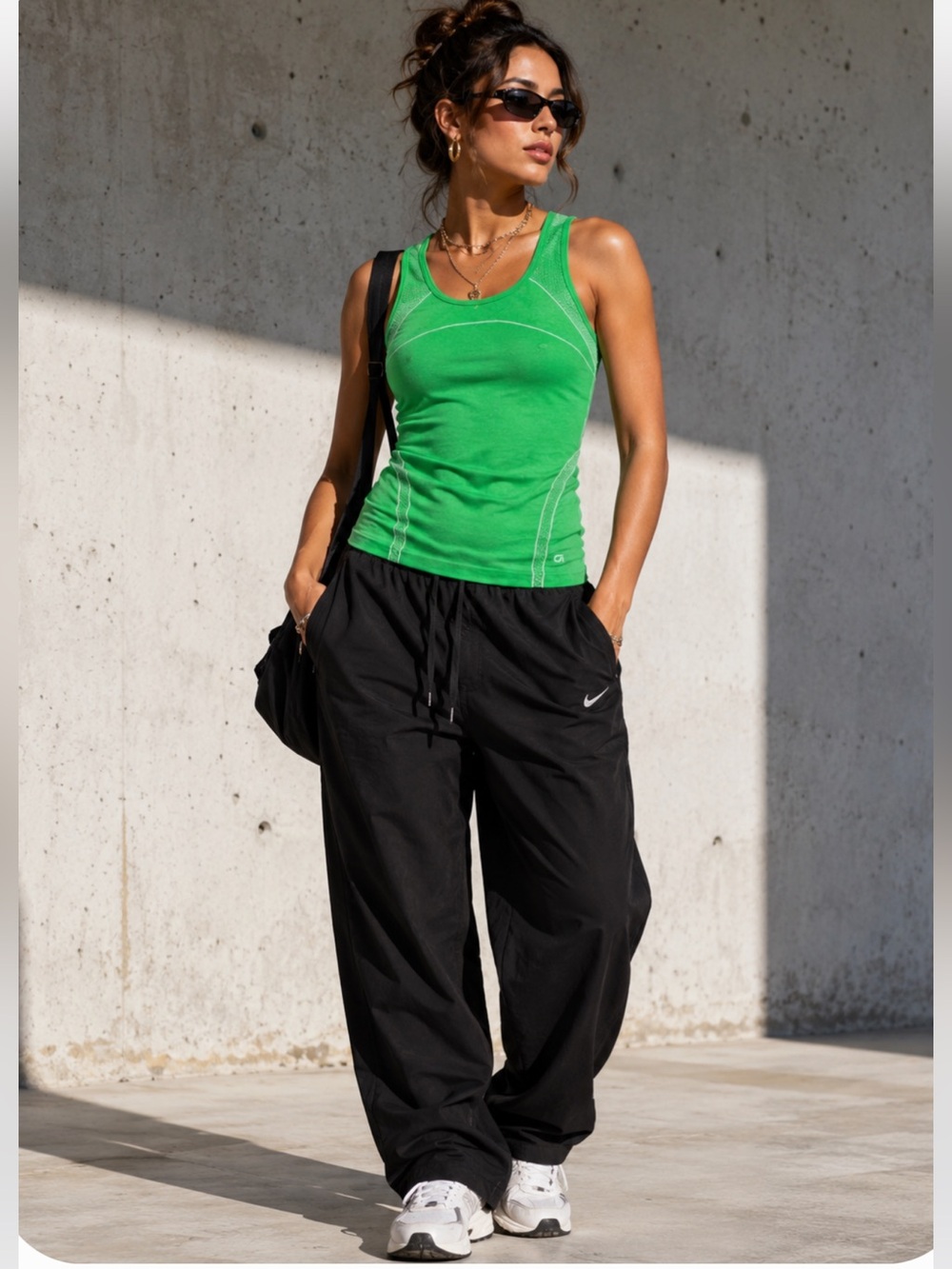CUTEST Gap Fit Green Athletic Tank top Sz M pristine! Price firm!